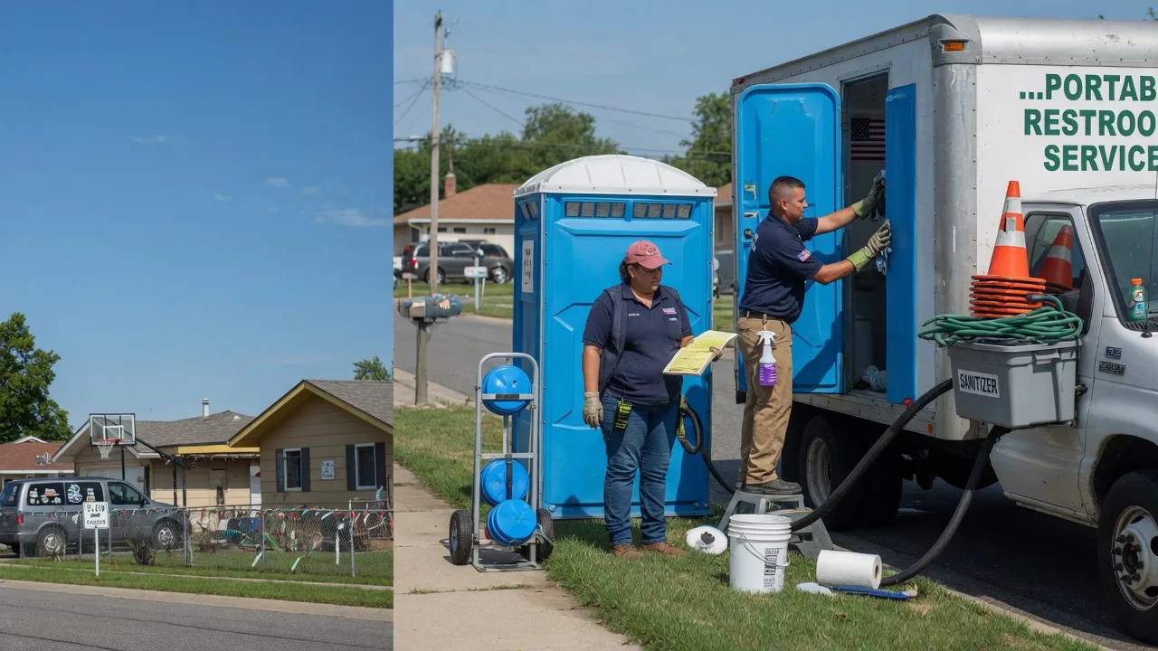 Portable Toilet Rental in Duson, LA near me